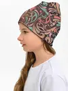 Детская шапка / Узор хохломы