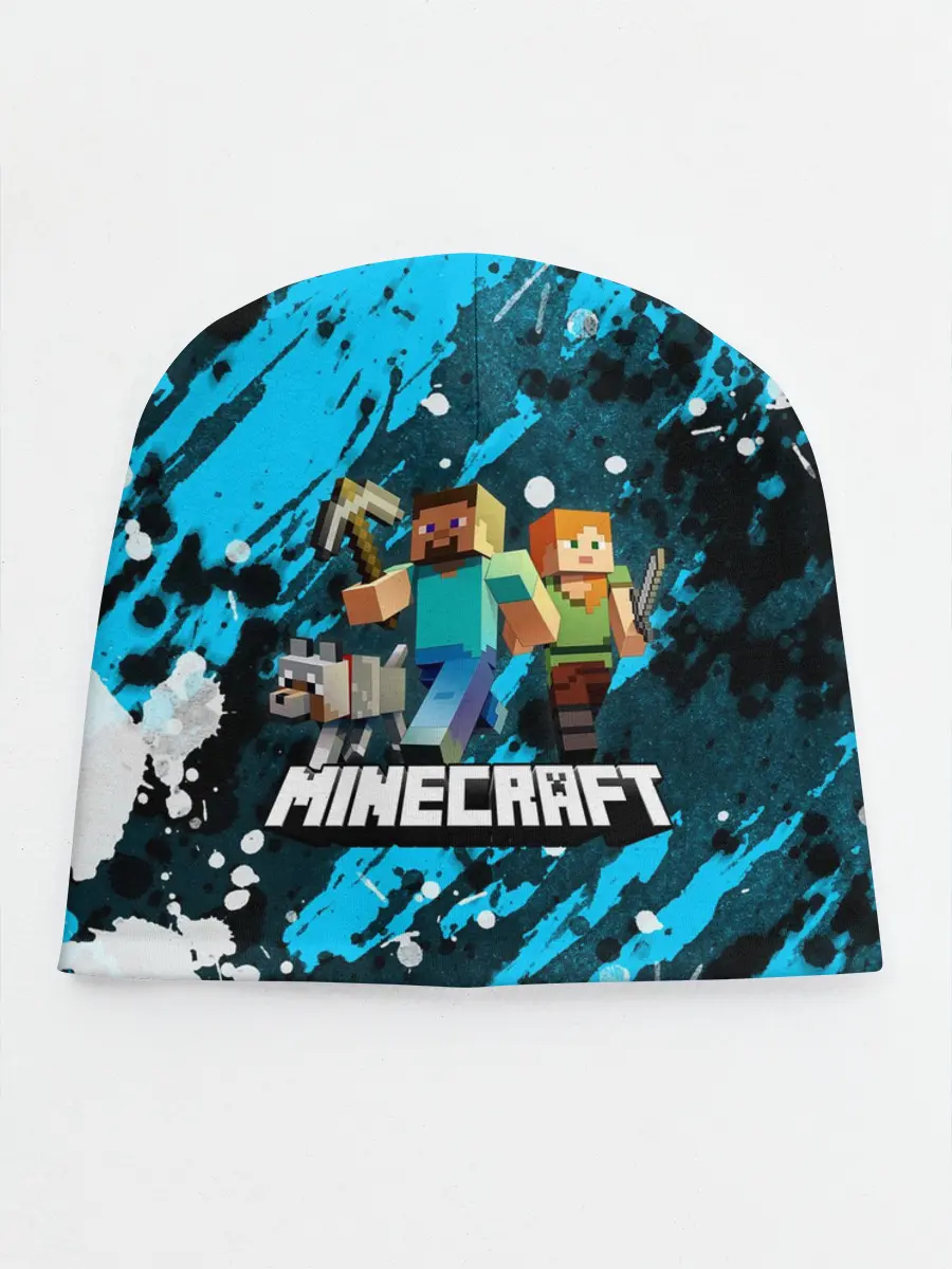 Детская шапка / Minecraft / Майнкрафт