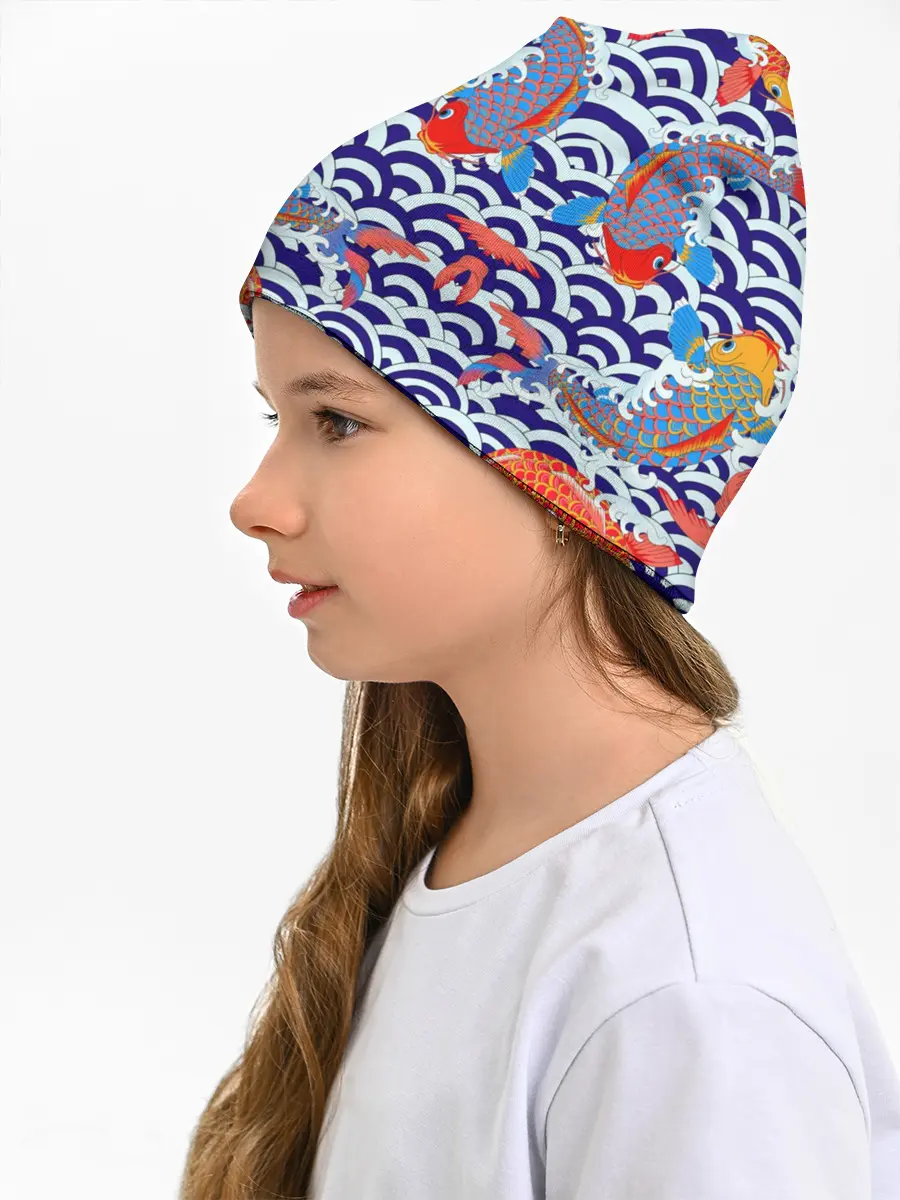 Детская шапка / Карп Кои