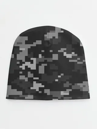 Детская шапка / Пиксельный камуфляж