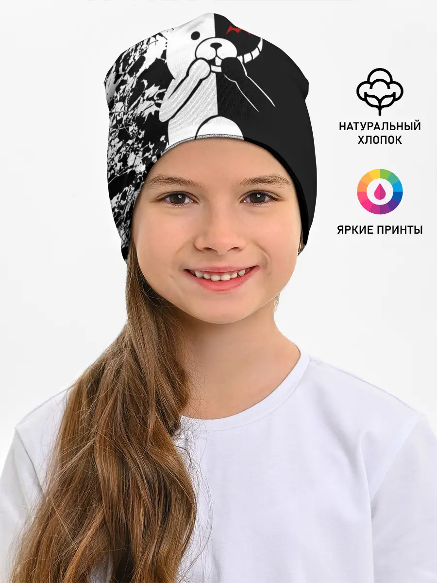 Детская шапка / MONOKUMA держит руки