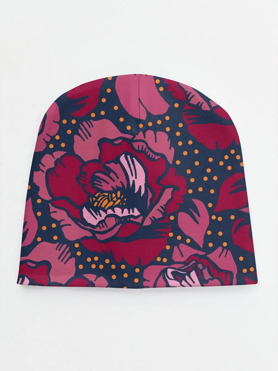 Детская шапка / Цветы