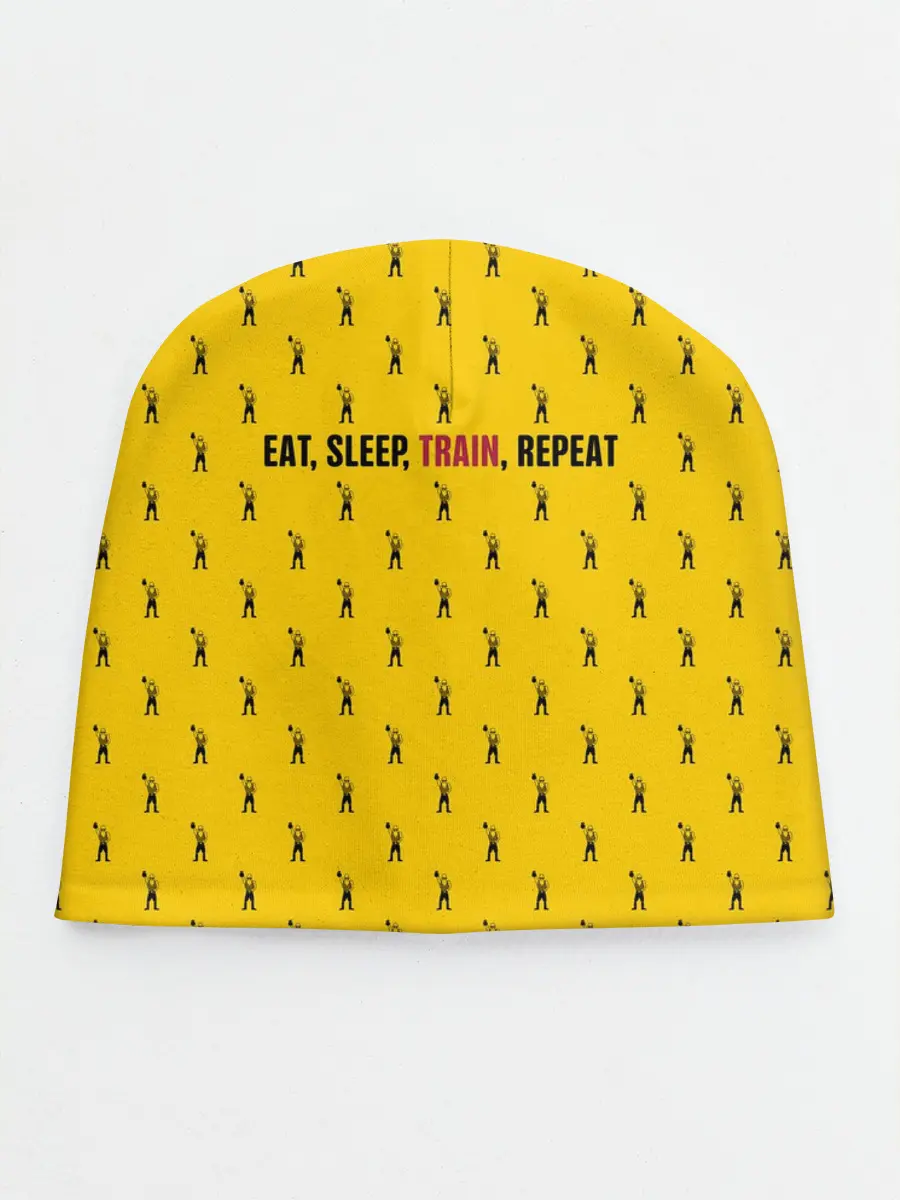 Детская шапка / Eat, sleep, train, repeat