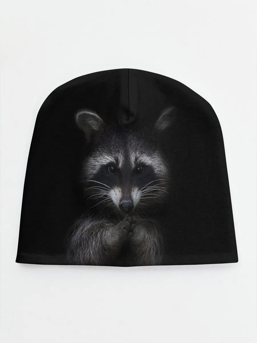 Детская шапка / енот