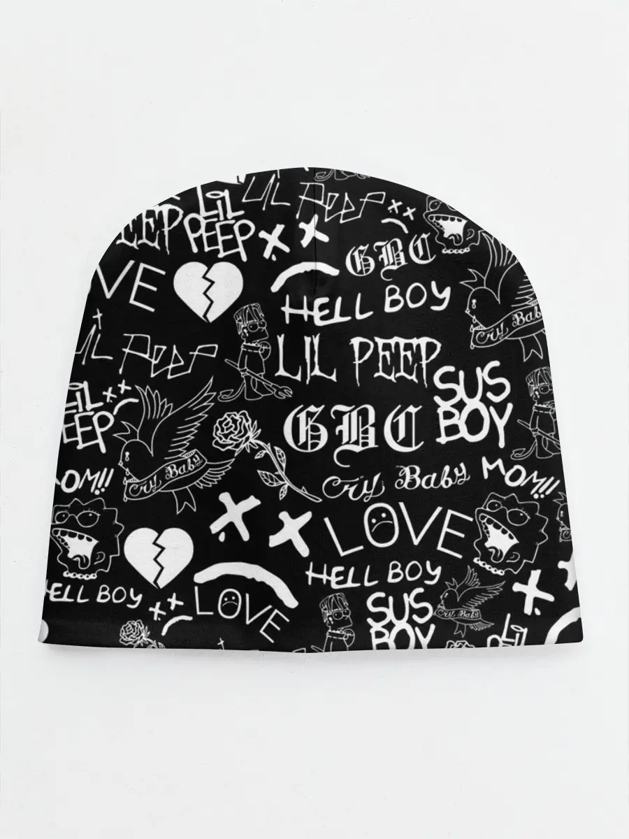 Детская шапка / LIL PEEP LOGOBOMBING | ЛИЛ ПИП