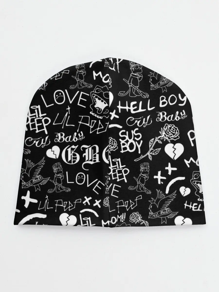 Детская шапка / LIL PEEP LOGOBOMBING | ЛИЛ ПИП