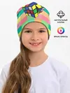 Детская шапка / Кубик Рубика