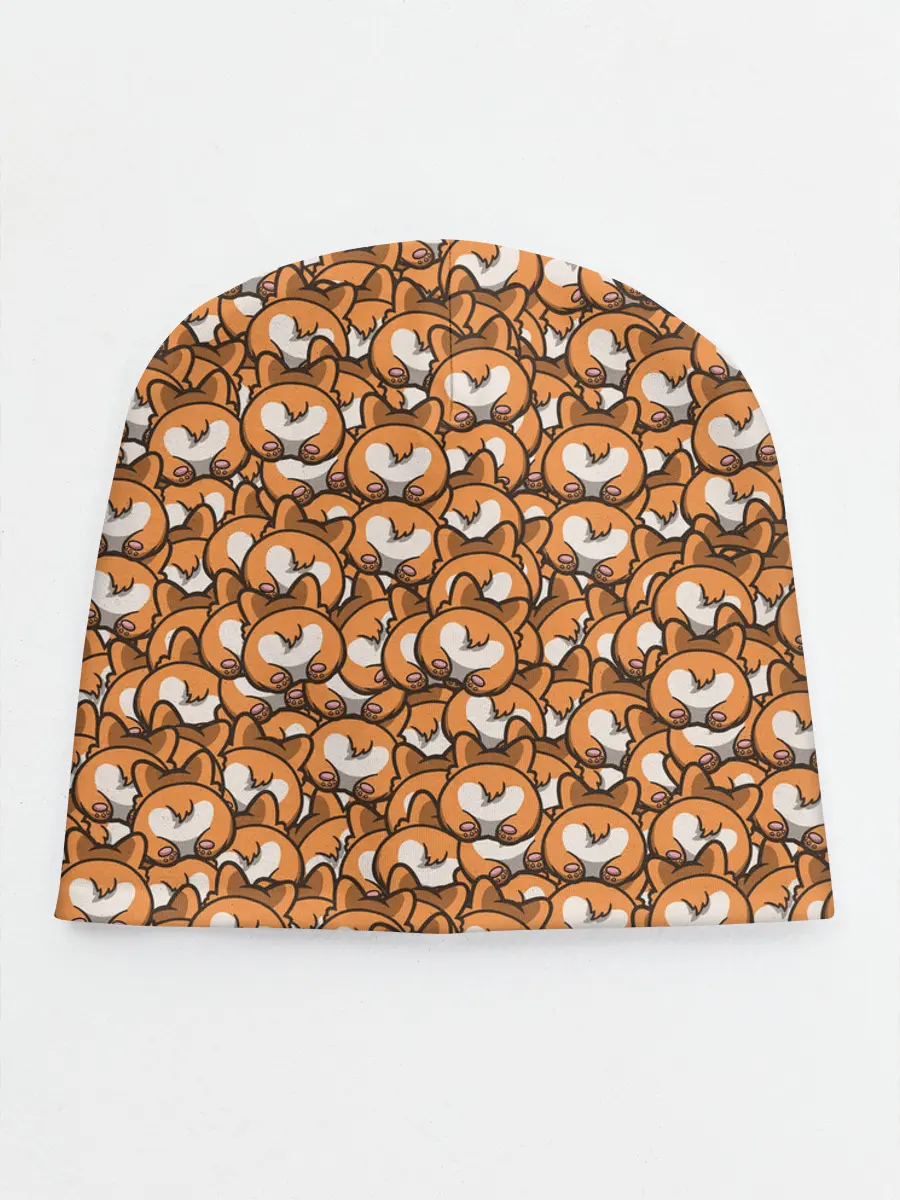 Детская шапка / Попки Корги