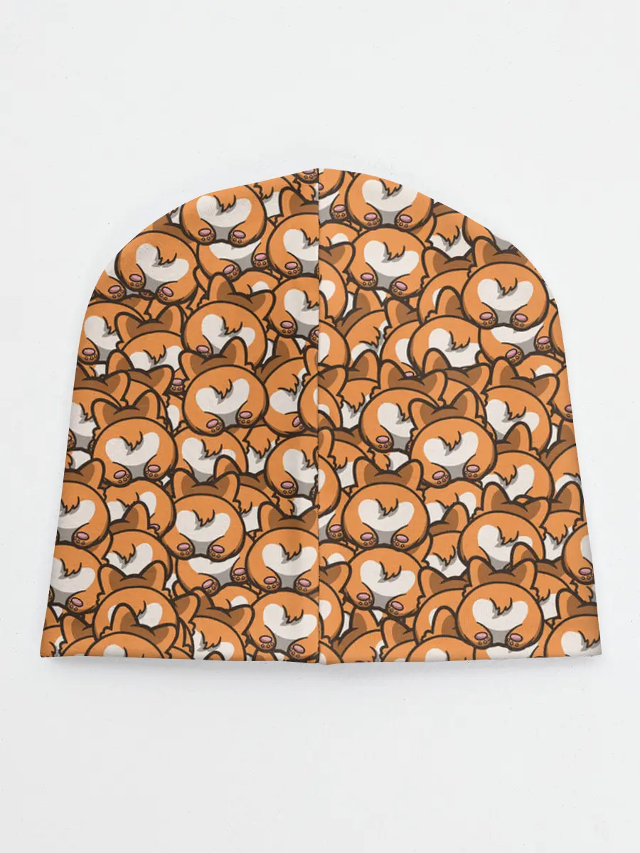 Детская шапка / Попки Корги