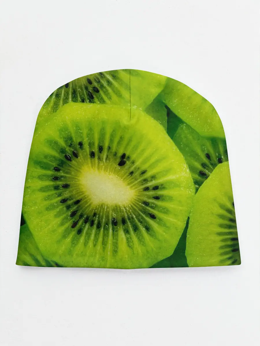 Детская шапка / Зеленый киви