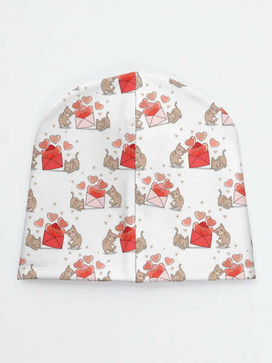 Детская шапка / Котики