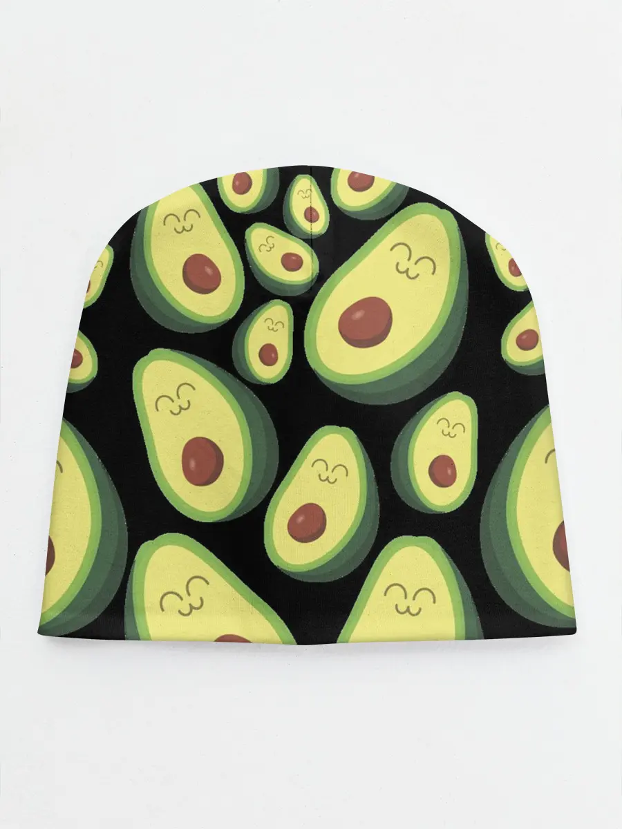 Детская шапка / Авокадо паттерн