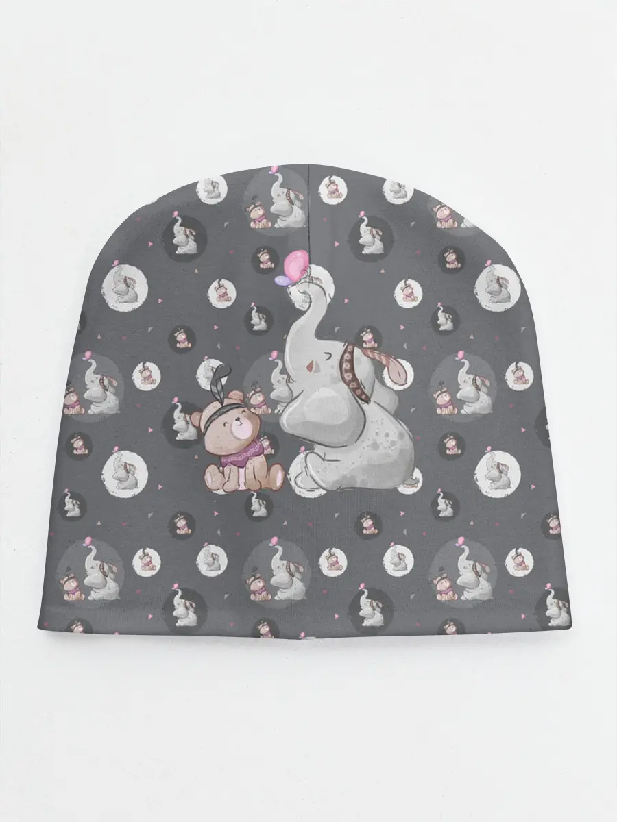 Детская шапка / Слоник