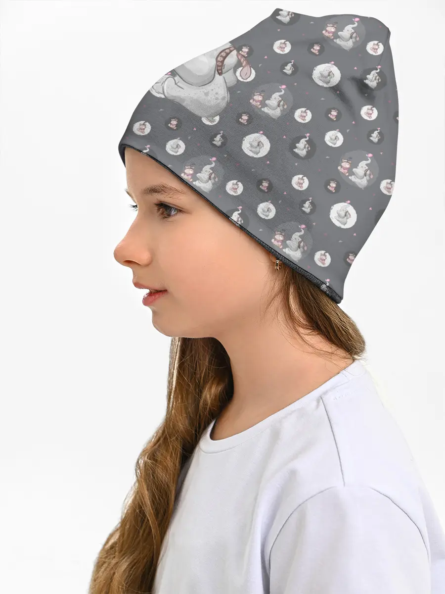 Детская шапка / Слоник