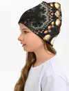 Детская шапка / ФРАКТАЛЬНЫЙ ОПТИЧЕСКИЙ УЗОР