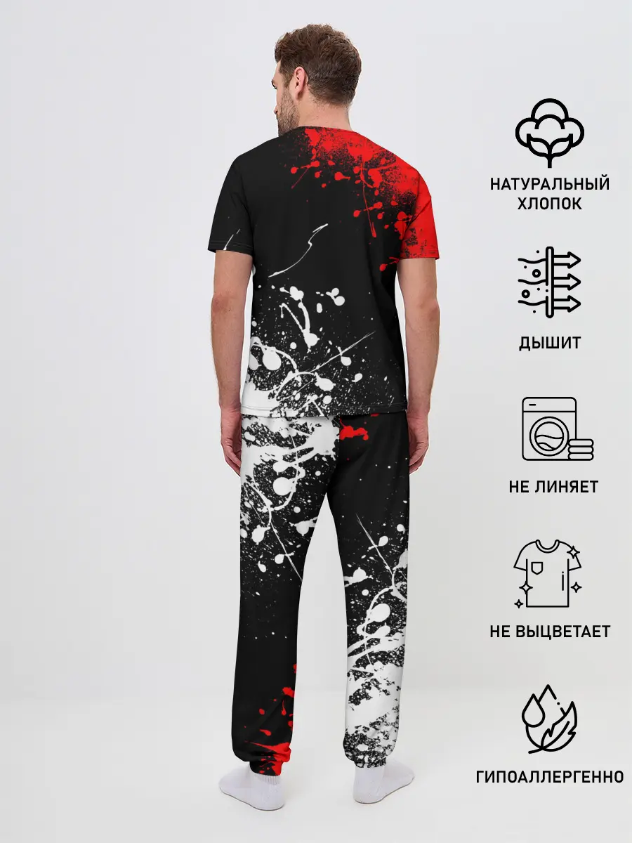 Мужская пижама с брюками / Five Finger Death Punch [8]
