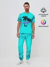 Мужская пижама с брюками / GTA Vice City гавайка