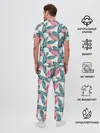 Мужская пижама с брюками / Ретро арт