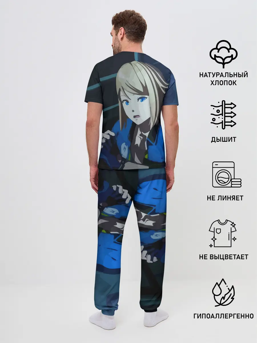 Мужская пижама с брюками / Тихоокеанский рубеж