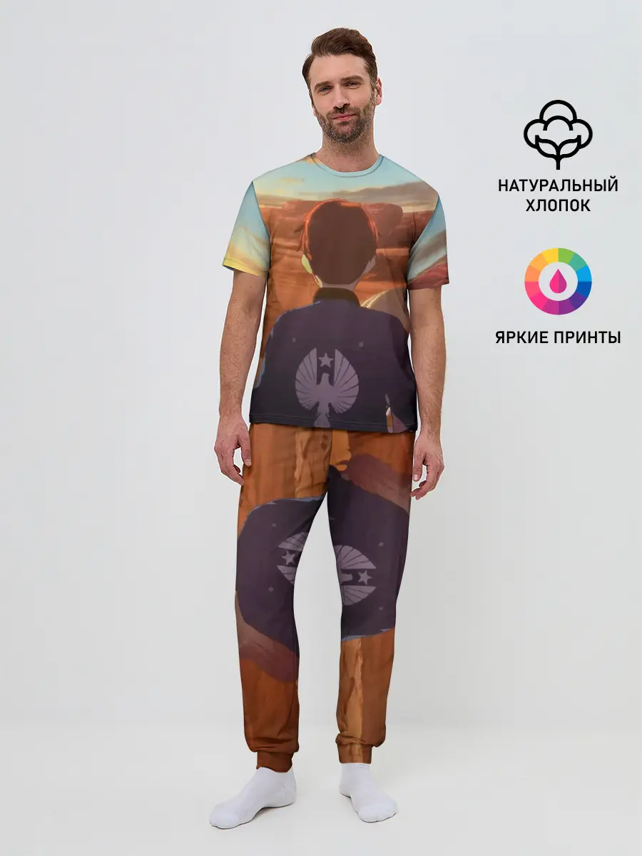 Мужская пижама с брюками / Тихоокеанский рубеж