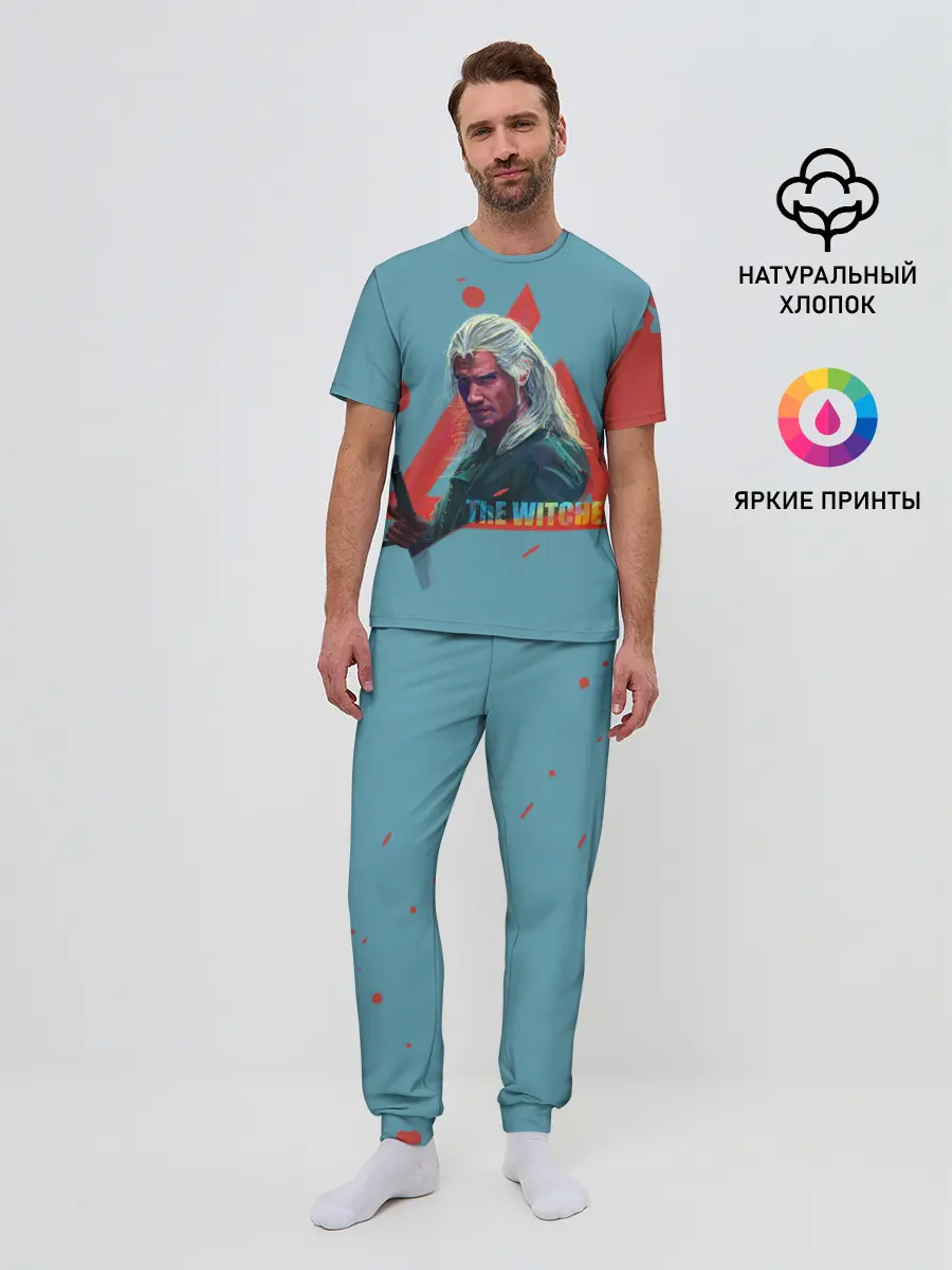 Мужская пижама с брюками / Генри | Ведьмак