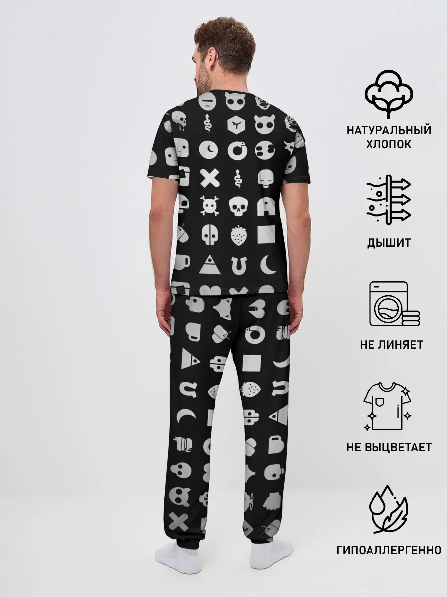 Мужская пижама с брюками / Любовь смерть и роботы