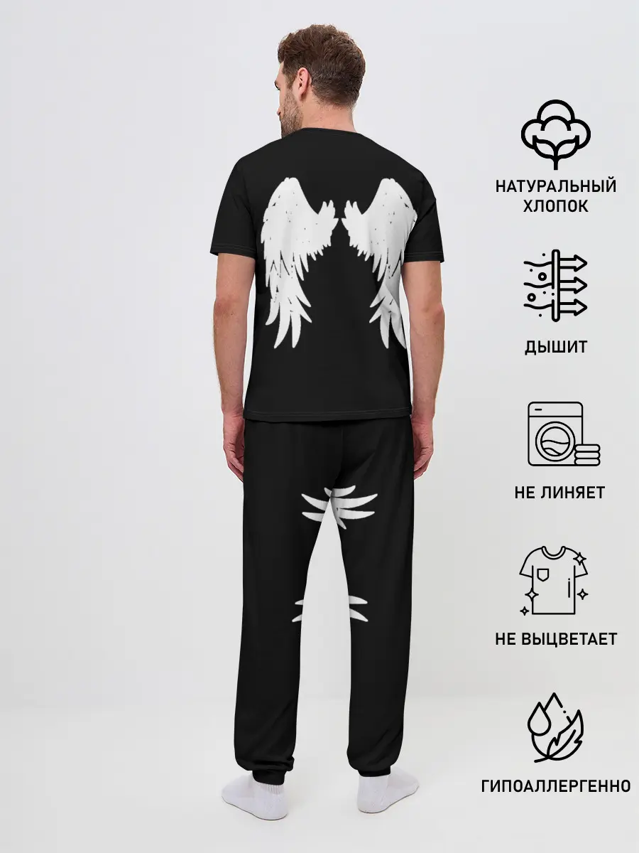 Мужская пижама с брюками / GOOD OMENS | БЛАГИЕ ЗНАМЕНИЯ