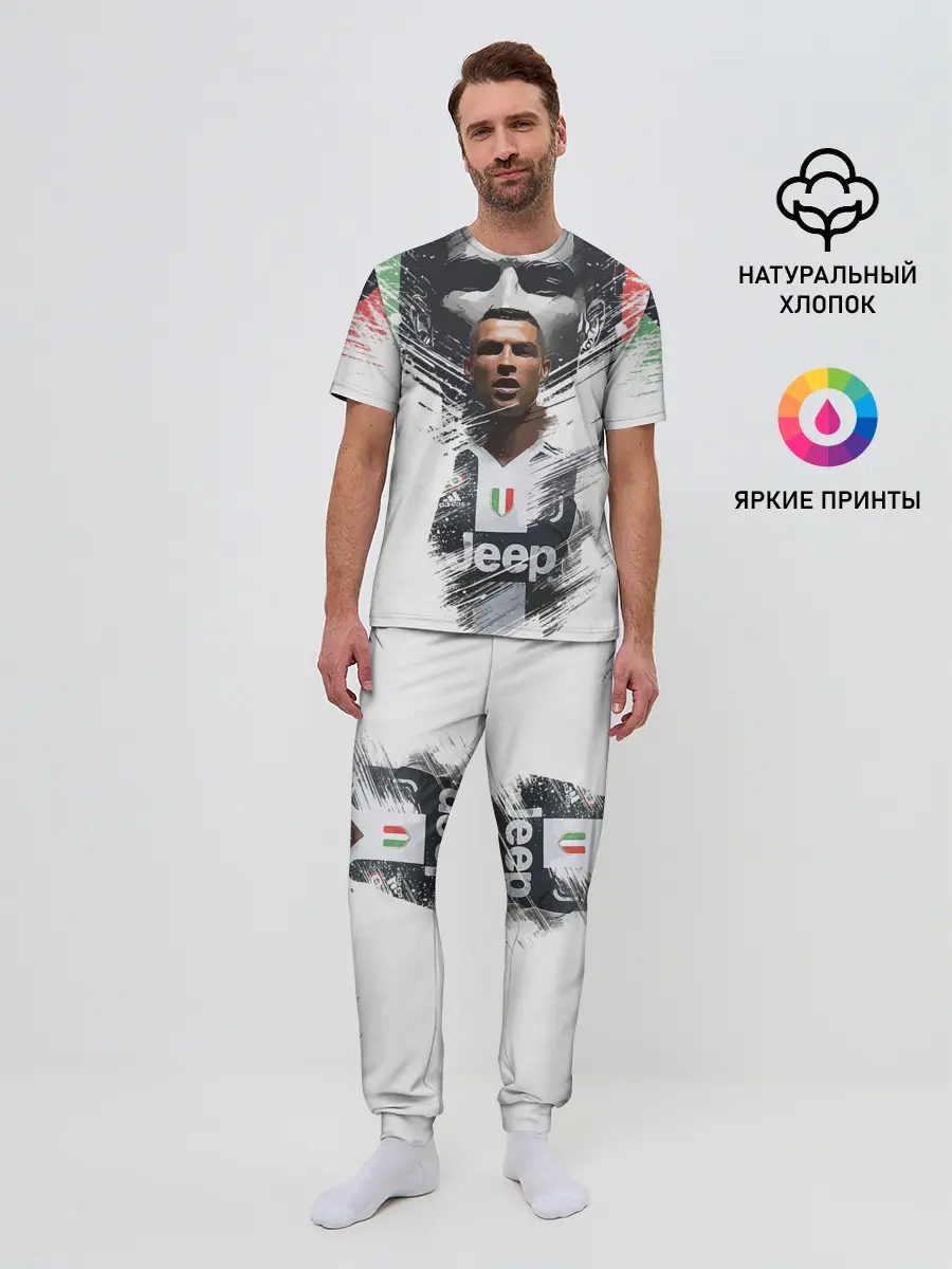 Мужская пижама с брюками / Криштиану Роналду