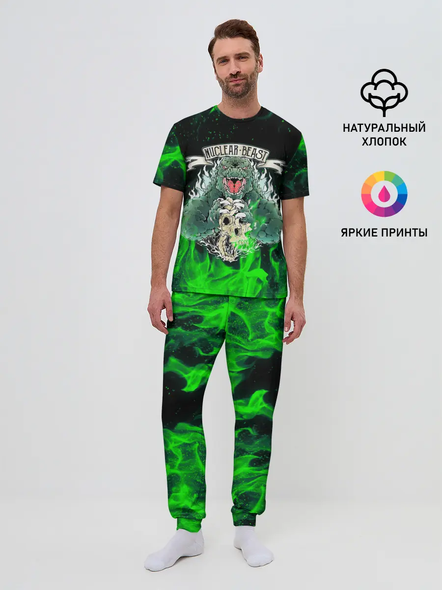 Мужская пижама с брюками / GODZILLA | ГОДЗИЛЛА