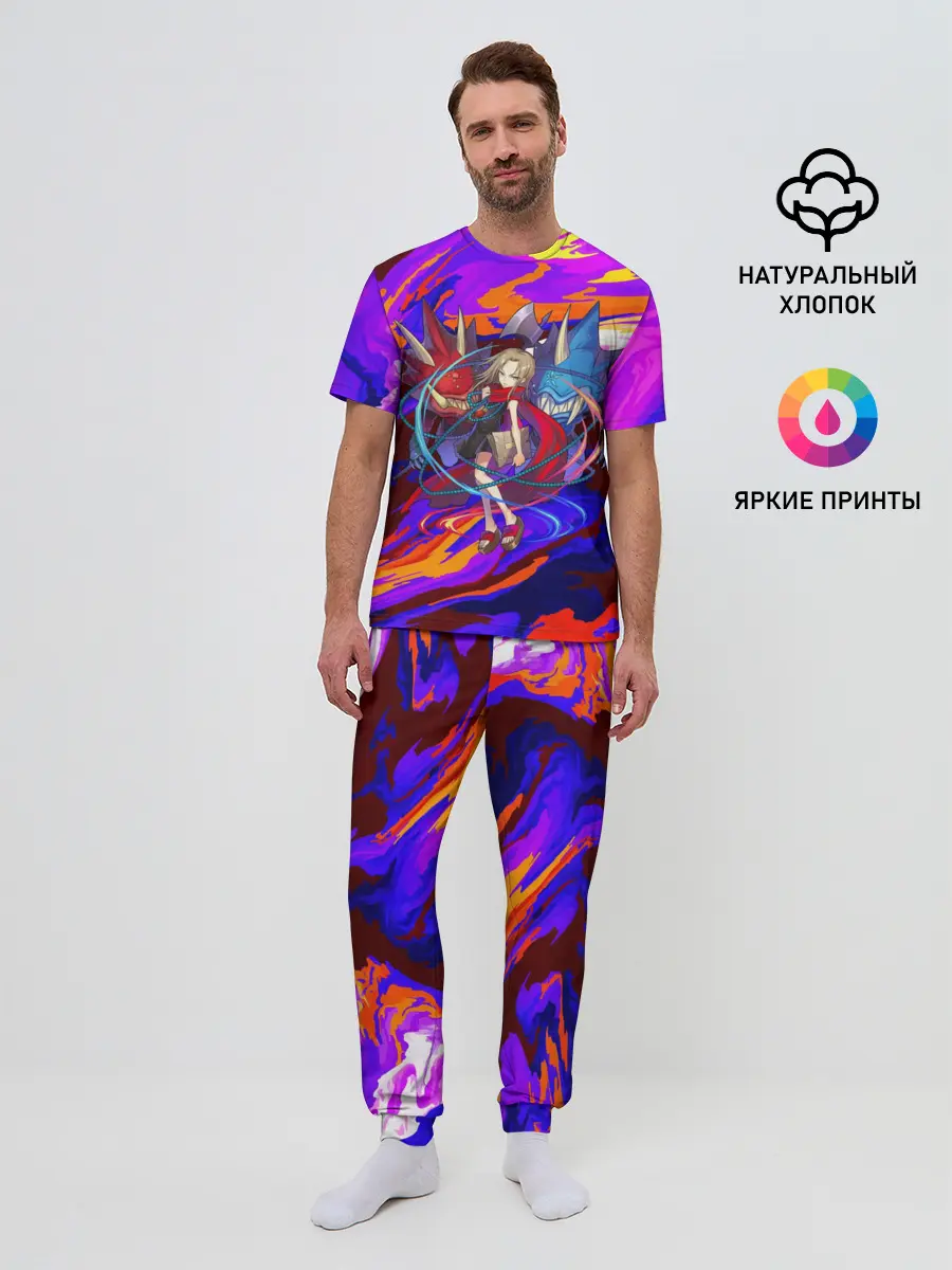 Мужская пижама с брюками / Шаман Кинг | Анна