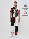 Мужская пижама с брюками / monokuma с молотком