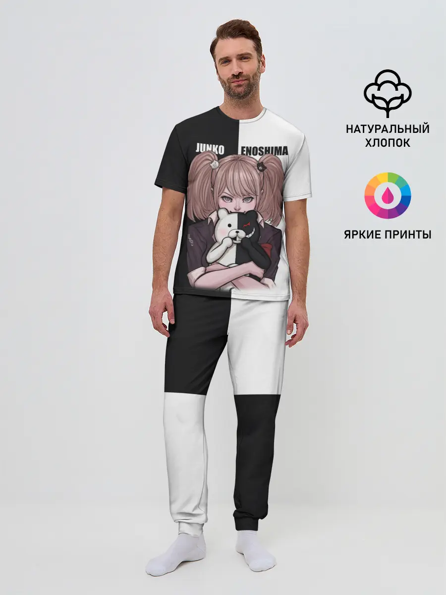 Мужская пижама с брюками / MONOKUMA / JUNKO