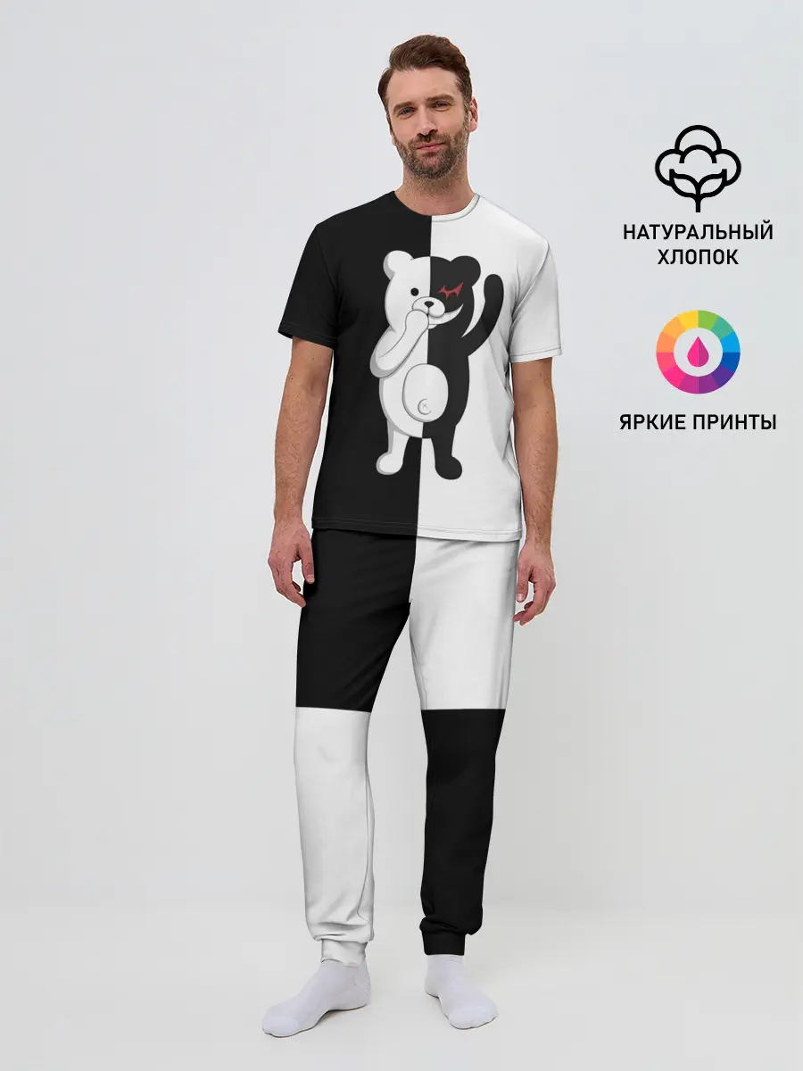 Мужская пижама с брюками / МЕДВЕДЬ МОНОКУМА