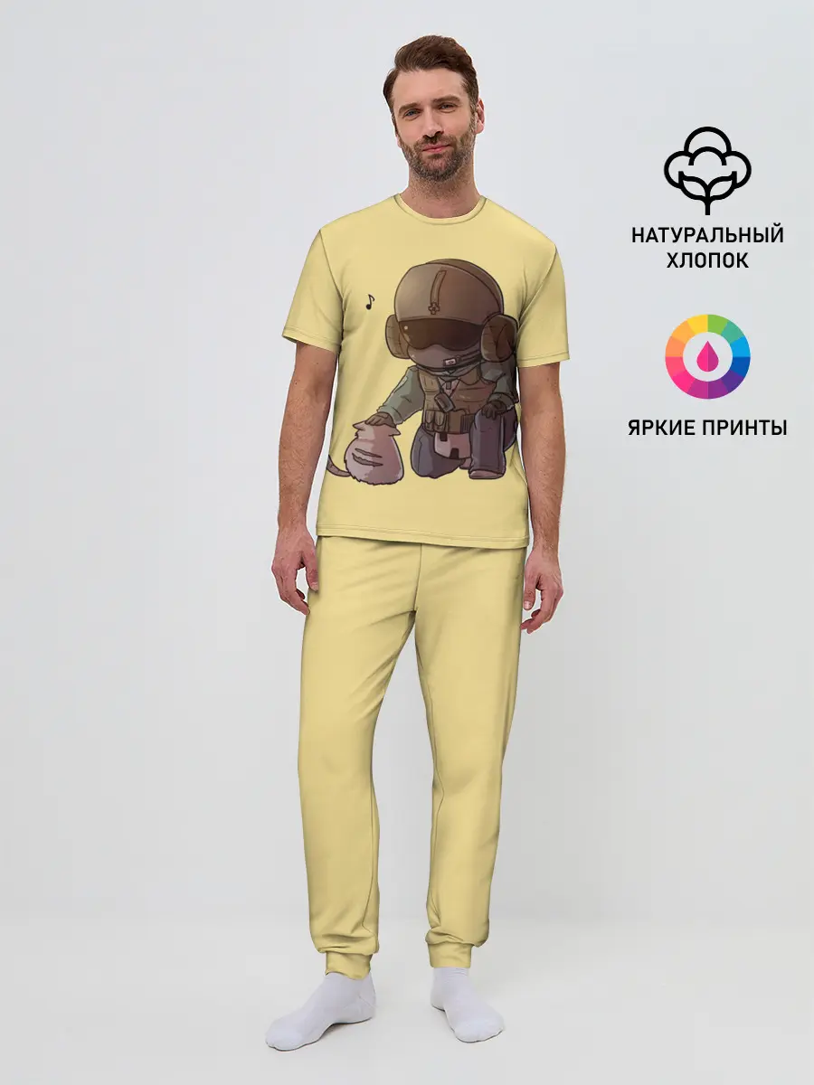 Мужская пижама с брюками / J?ger Rainbow Six