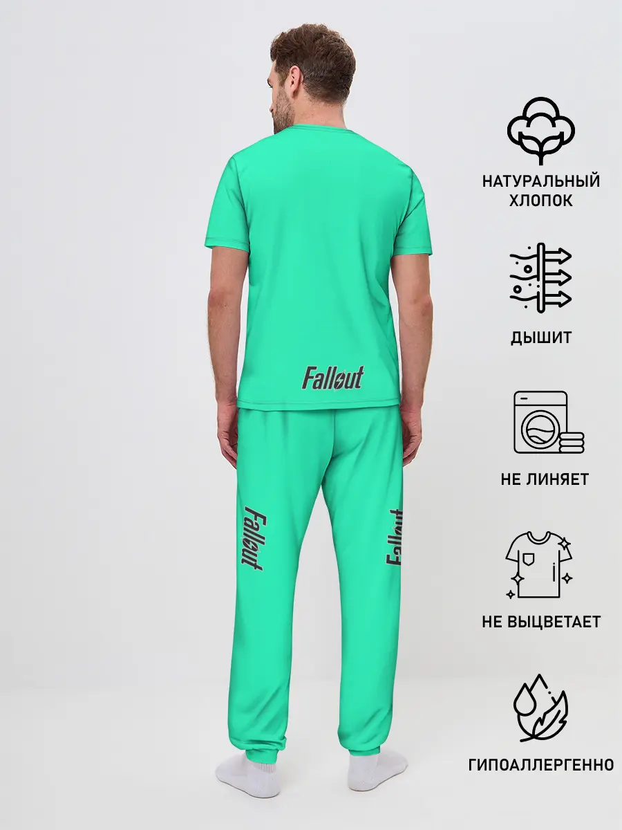 Мужская пижама с брюками / Tunnel Snakes