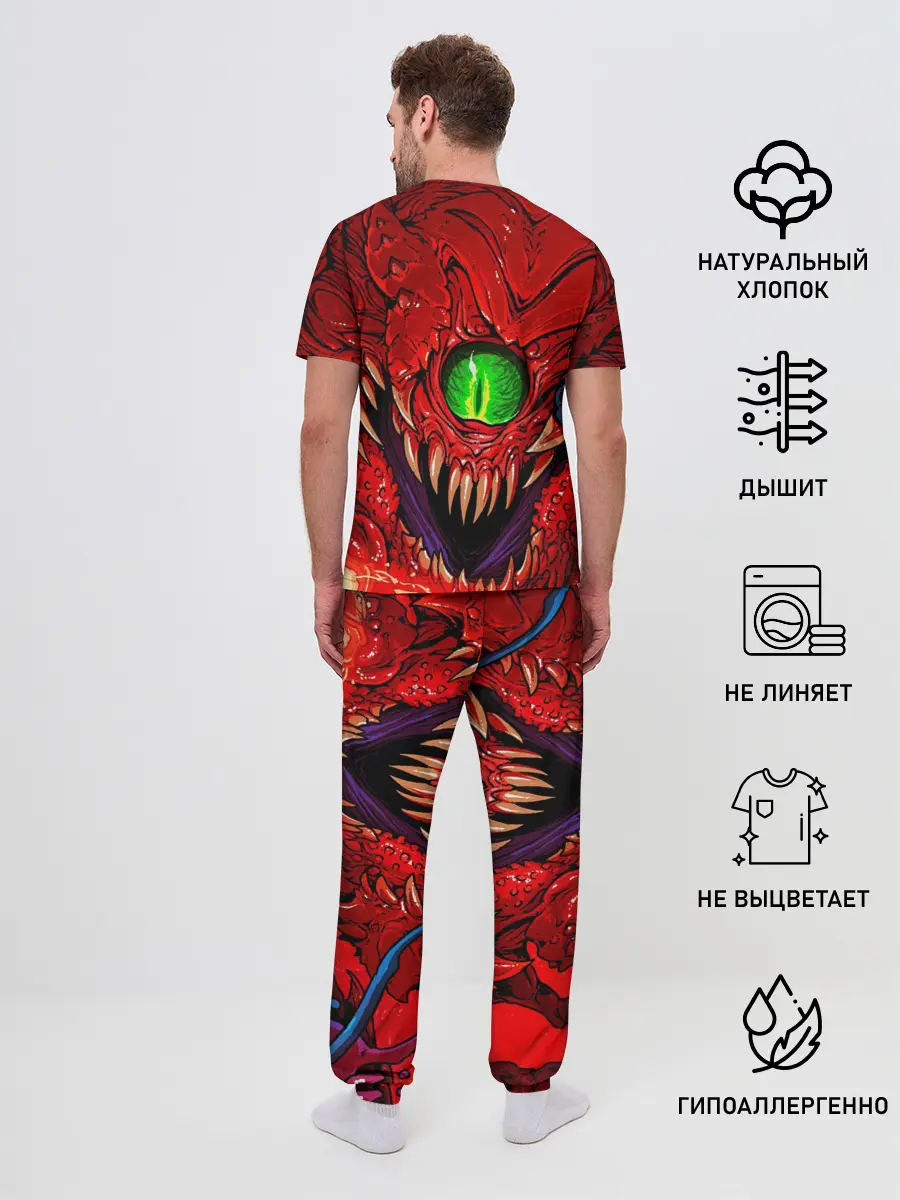 Мужская пижама с брюками / DOOM Eternal
