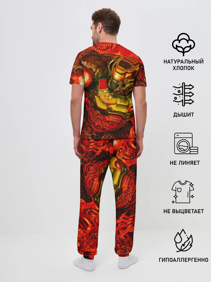 Мужская пижама с брюками / DOOM Eternal