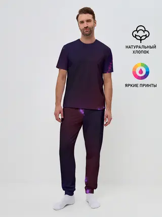 Мужская пижама с брюками / Оттенки
