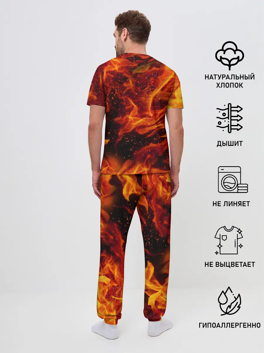 Мужская пижама с брюками / RAMMSTEIN