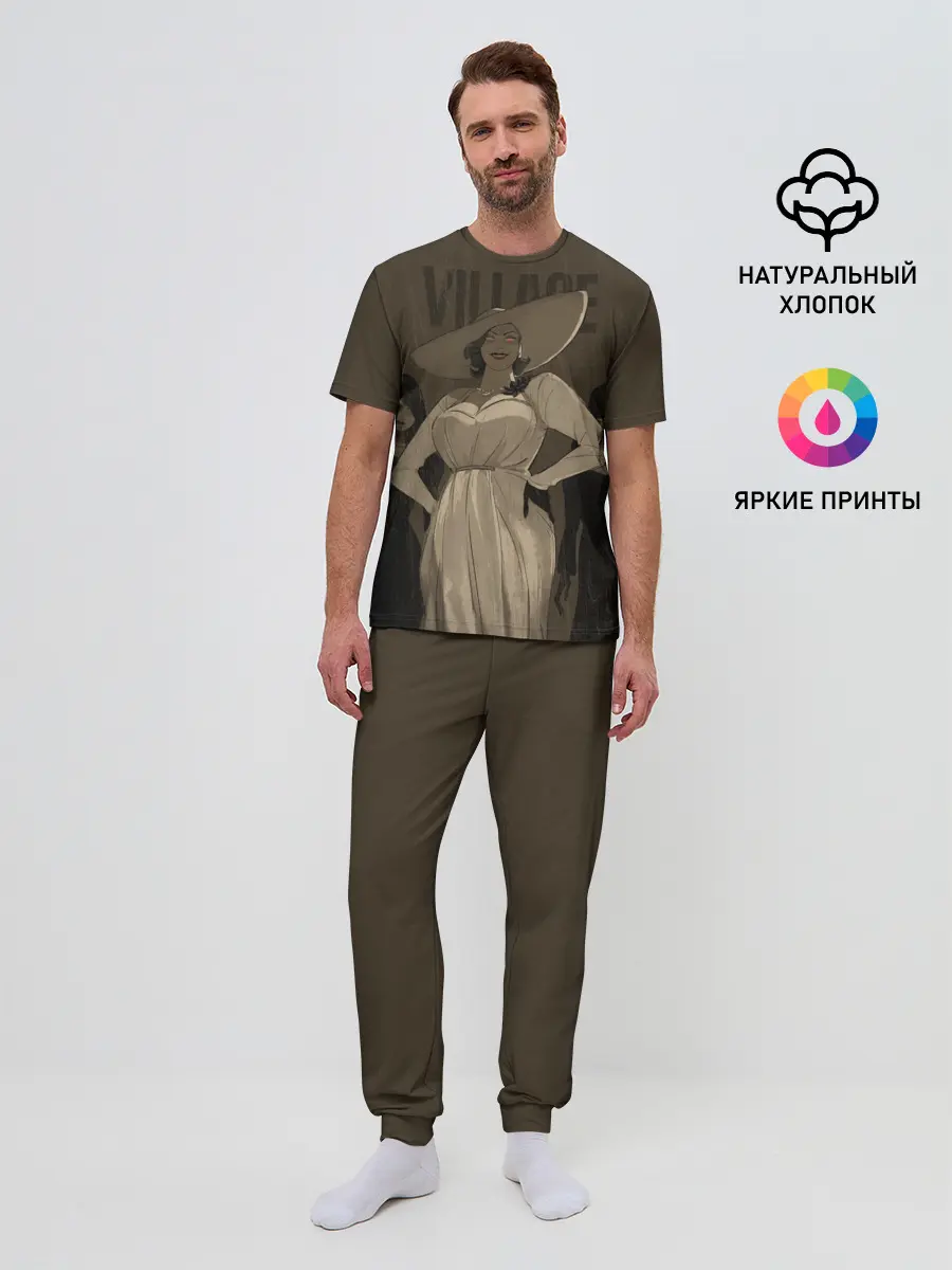 Мужская пижама с брюками / Леди Димитреску