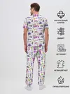 Мужская пижама с брюками / Рок