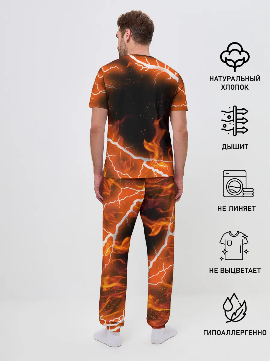 Мужская пижама с брюками / КЛИНОК РАССЕКАЮЩИЙ ДЕМОНОВ