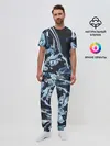 Мужская пижама с брюками / Текстура