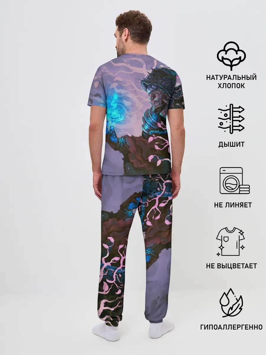 Мужская пижама с брюками / Тёмная душа