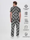 Мужская пижама с брюками / Мебельная Обшивка