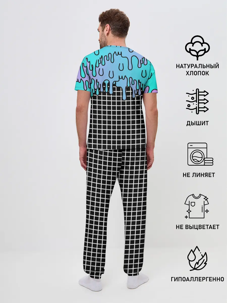 Мужская пижама с брюками / Beach MIami