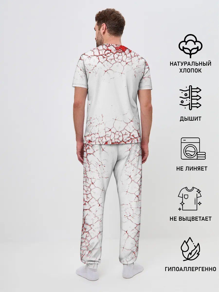 Мужская пижама с брюками / radiohead.