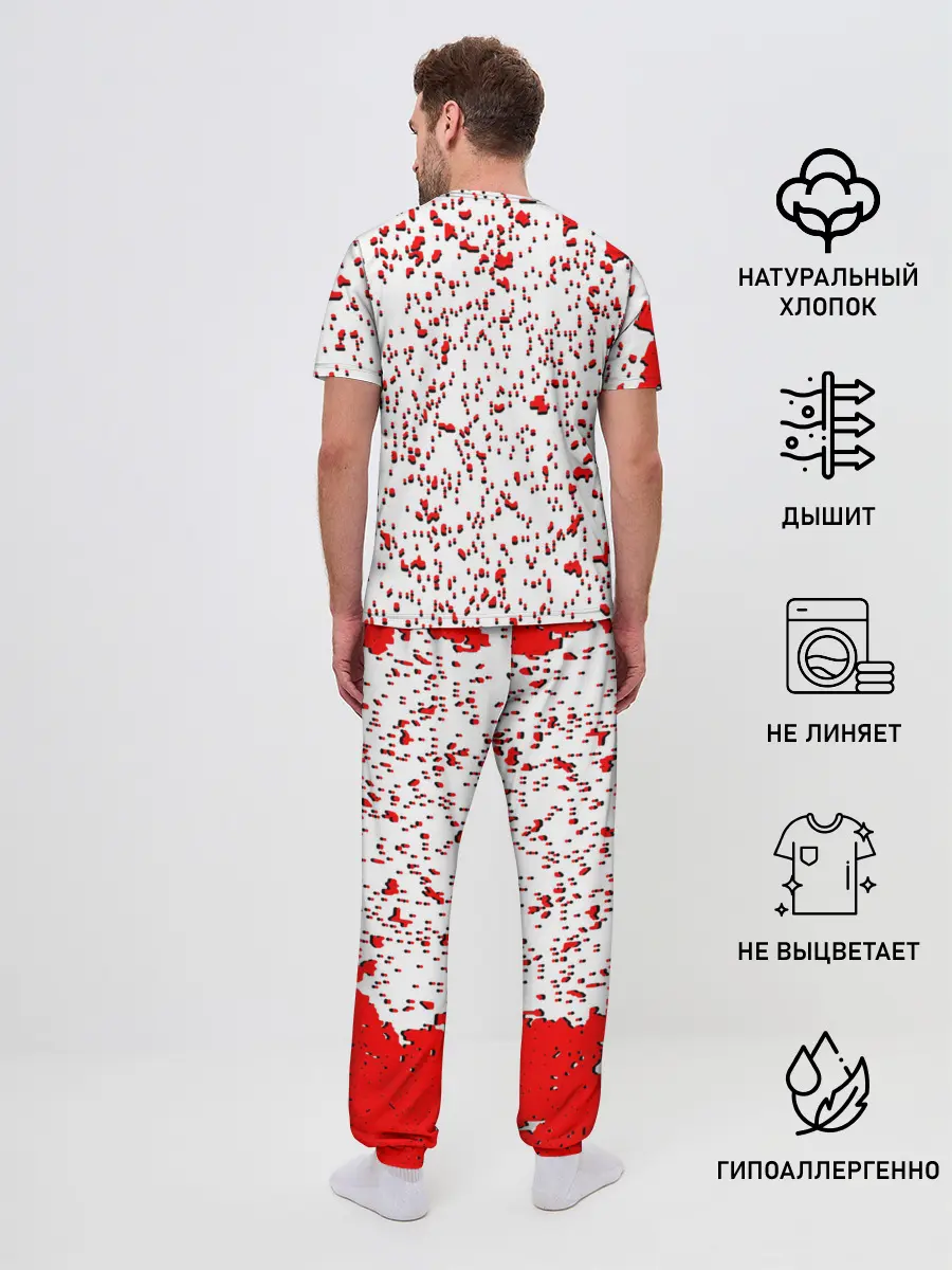 Мужская пижама с брюками / deftones