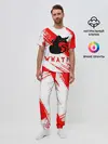 Мужская пижама с брюками / What cat? / Какой кот?