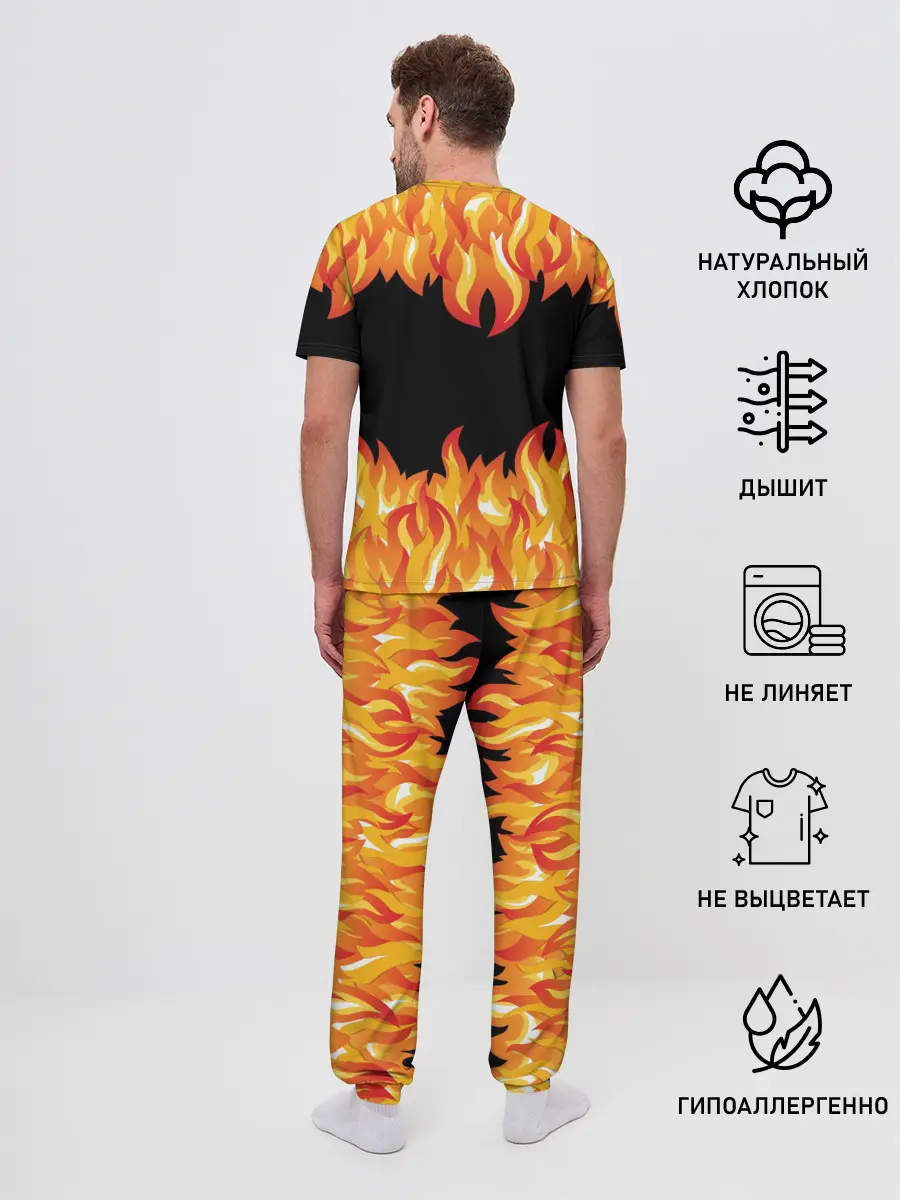 Мужская пижама с брюками / CUPHEAD | DEVIL